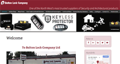 Desktop Screenshot of boltonlock.co.uk